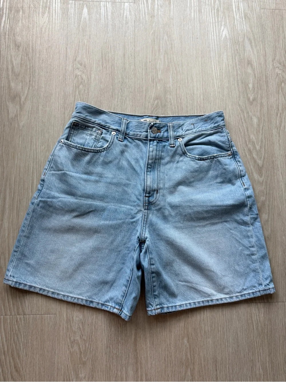 Women’s Baggy Light Blue Denim Shorts